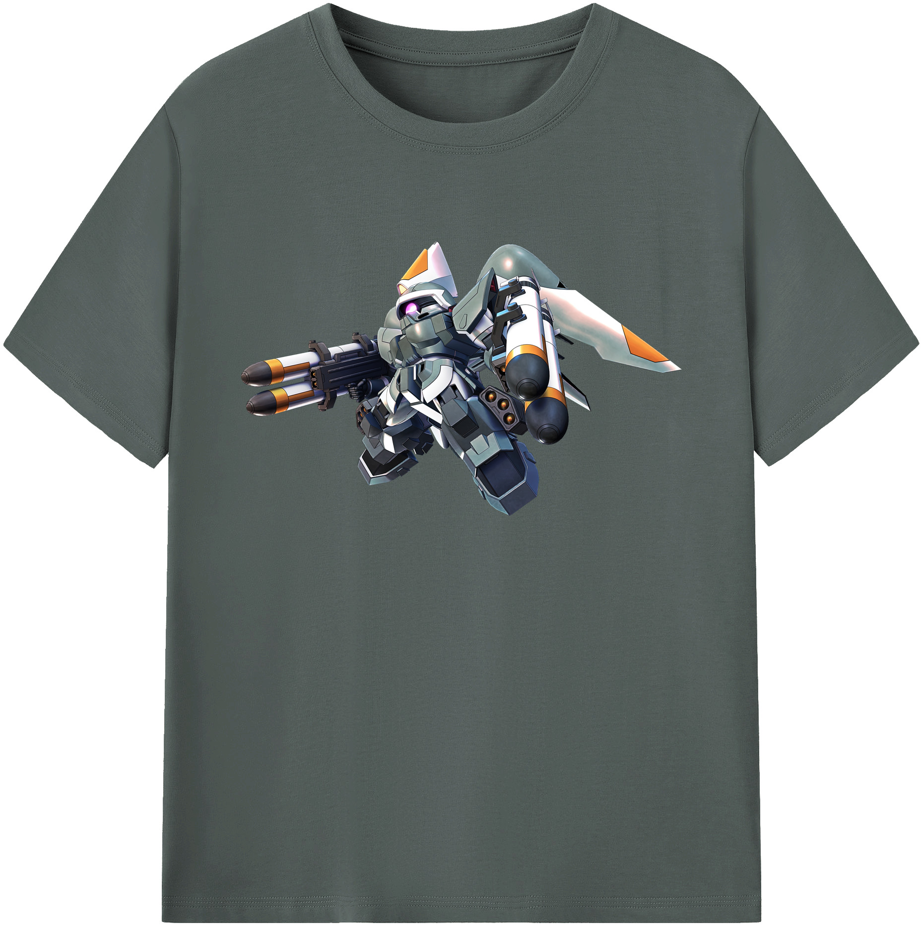 （画像用） 機動戦士ガンダム Mobile Suit Gundam 綿100％ メンズ半袖Tシャツ｜肌触りやわらか＆通気性